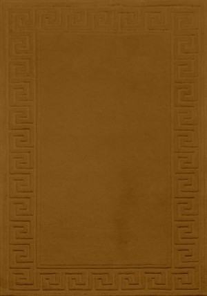 Vetrina Greek Key Gold Rug