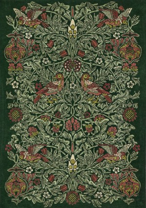 Bird Tump Green Rug