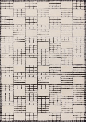 Empire Cream Black Rug