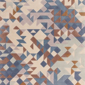 Enigma Blue Multi Rug