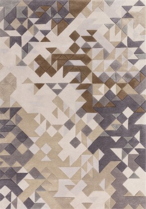 Enigma Grey Multi Rug