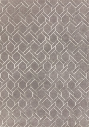 Fine Line Grey Rug
