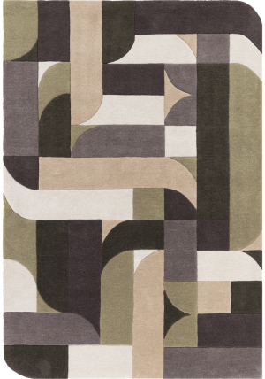 Klotski Sage Rug