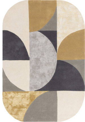 Matrix Oval Sunset Rug