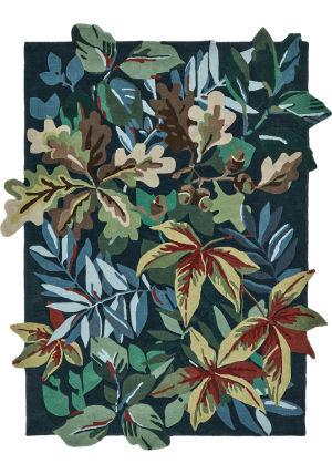 Robins Wood Dark Mix Rug