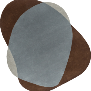 Element Chad Brown Blue Rug