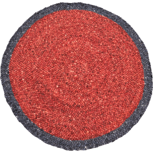 Mauritius Red Grey Rug