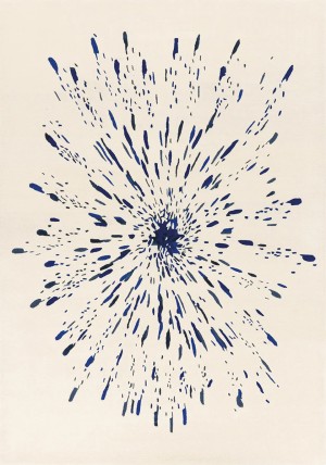 Paint Blue Rug