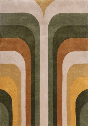 Romy Retro Green Rug