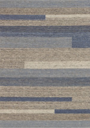 Tiko Lines Blue Rug