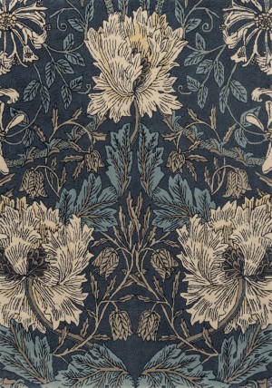 Honeysuckle Tulip Woad Rug