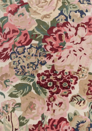 Peony Red Rug