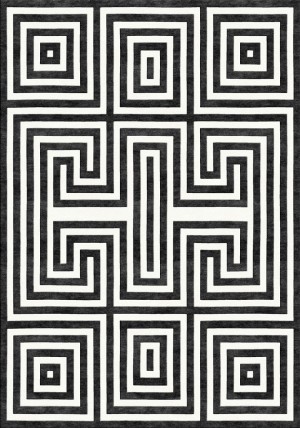 Greko Charcoal Rug