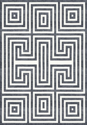 Greko Dark Grey Rug