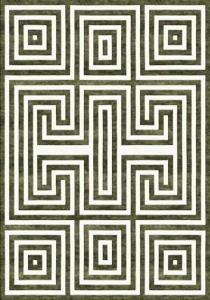 Greko Green Rug