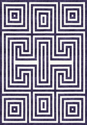 Greko Navy Rug