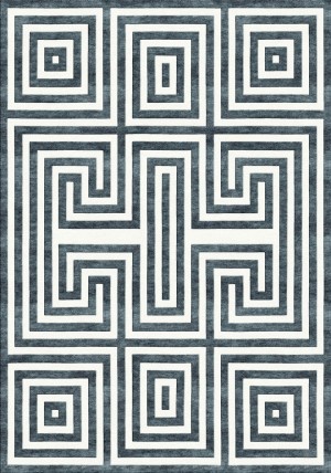 Greko Petrol Rug