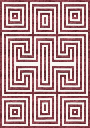 Greko Red Rug