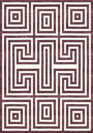 Greko Aubergine Rug