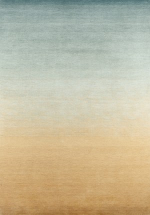 Sunrise Bleu Jaune Rug