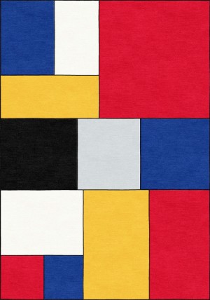 Bauhaus Boxes V Rug