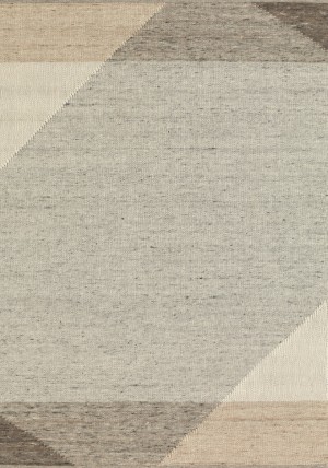 Edgy Grey Beige Rug