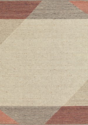 Edgy Ivory Pink Rug
