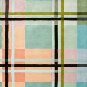 Tartan Blue Mix Rug