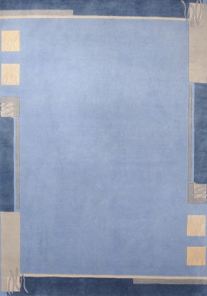 Perlon Blue Rug