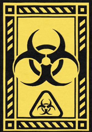 Bio Hazard I Rug