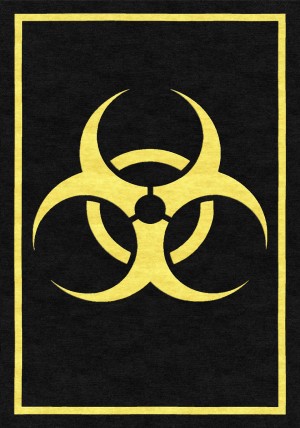 Bio Hazard III Rug
