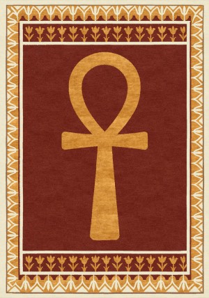 Egypt - Key of Life I Rug