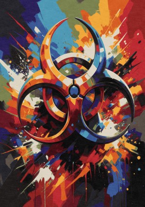 Bio Hazard V Rug