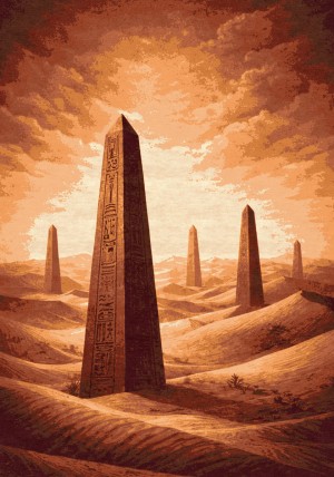 Egypt - Obelisks Rug