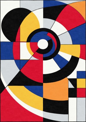 Bauhaus Abstract I Rug