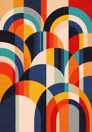 Bauhaus Arches Rug