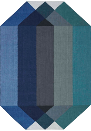 Diamondoor Blue Rug
