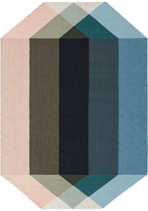 Diamondoor Petrol Rug