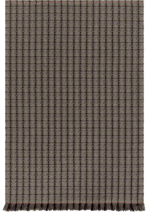 Checks Green Rug