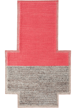 Mangaspace Plait Coral Rug