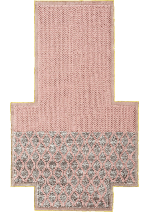 Mangaspace Rhombus Pink Rug