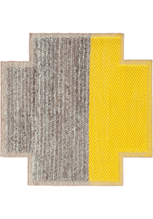 Mangaspace Cross Yellow Rug