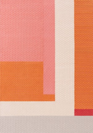 Meeting Point Orange Rug
