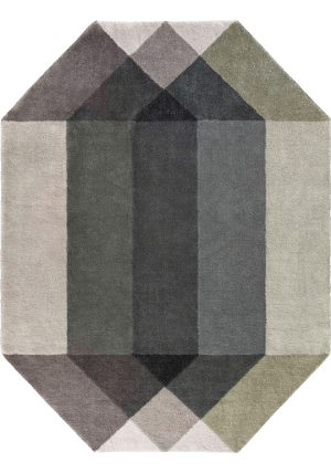 Diamond Green Rug