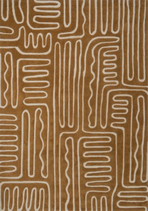 Hollow Tan Rug