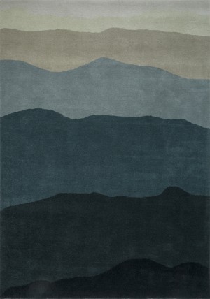 Sedimentary Midnight Rug